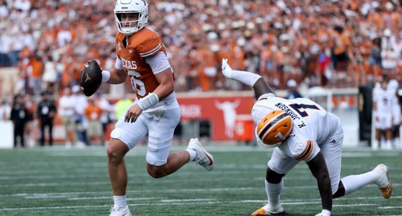 Arch Manning vows to be better as conference play nears for Texas