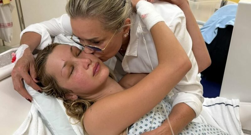 Bella Hadid's mom pens note amid daughter's health battle