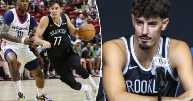 Ben Saraf already impressing Nets with game, professionalism