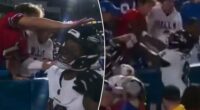 Bills fan who hit, got shoved by Lamar Jackson banned from all NFL stadiums