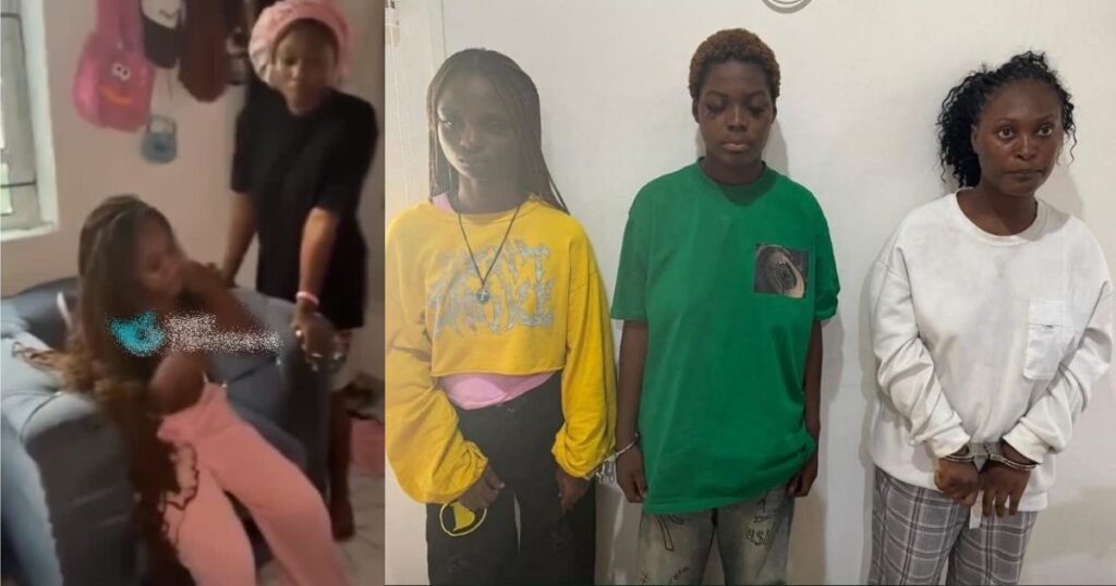 Boyfriend Snatching: Ladies arrested following viral gang-up video