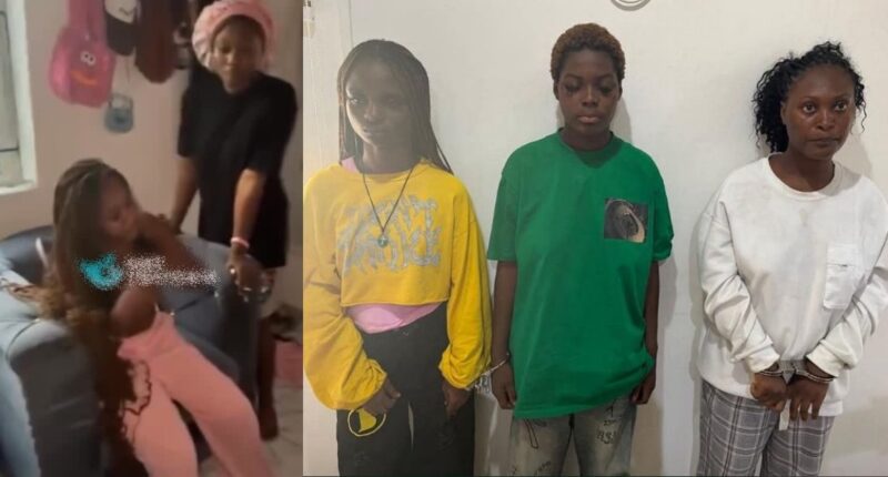 Boyfriend Snatching: Ladies arrested following viral gang-up video