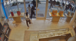 Brazen blue state jewelry store heist caught on camera as armed mob makes off with $1M in merchandise: police