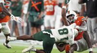 Carson Beck, Mark Fletcher Jr. lead the way as No. 5 Miami rolls past No. 18 USF, 49-12