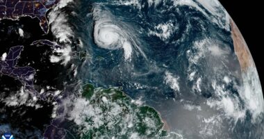 Category 4 Hurricane Humberto picks up speed, Southeast prepares for heavy rain and wind