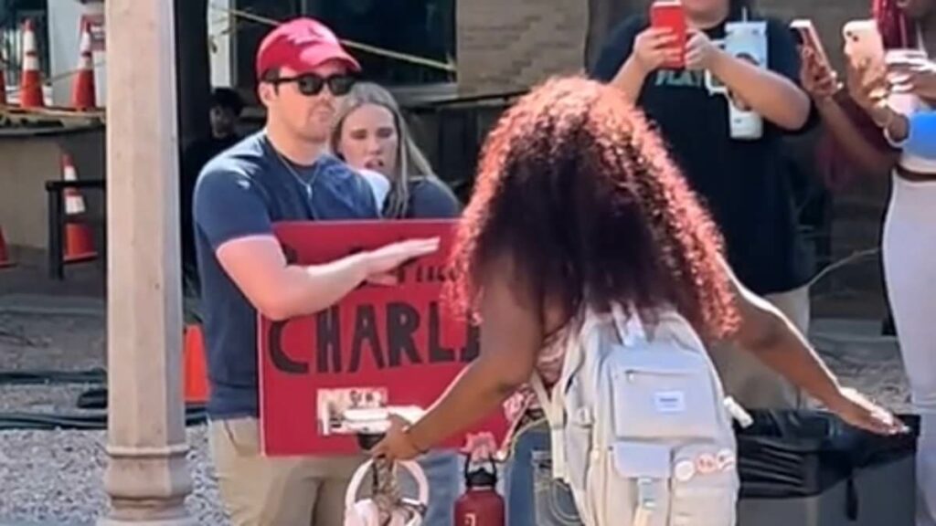 Charlie Kirk fan assaulted by dancing Texas Tech woman breaks silence