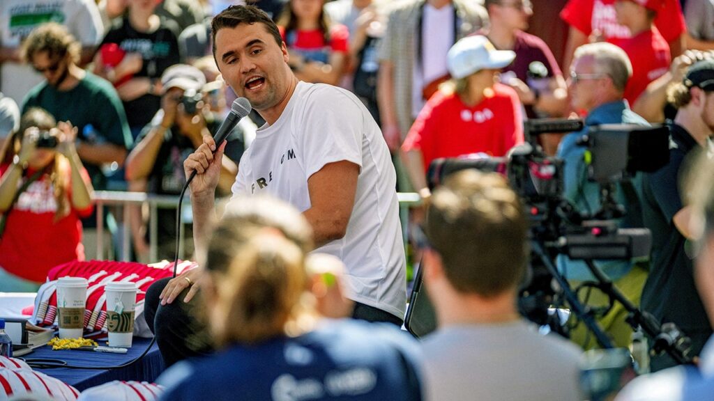 Charlie Kirk killed while launching Turning Point USA campus tour