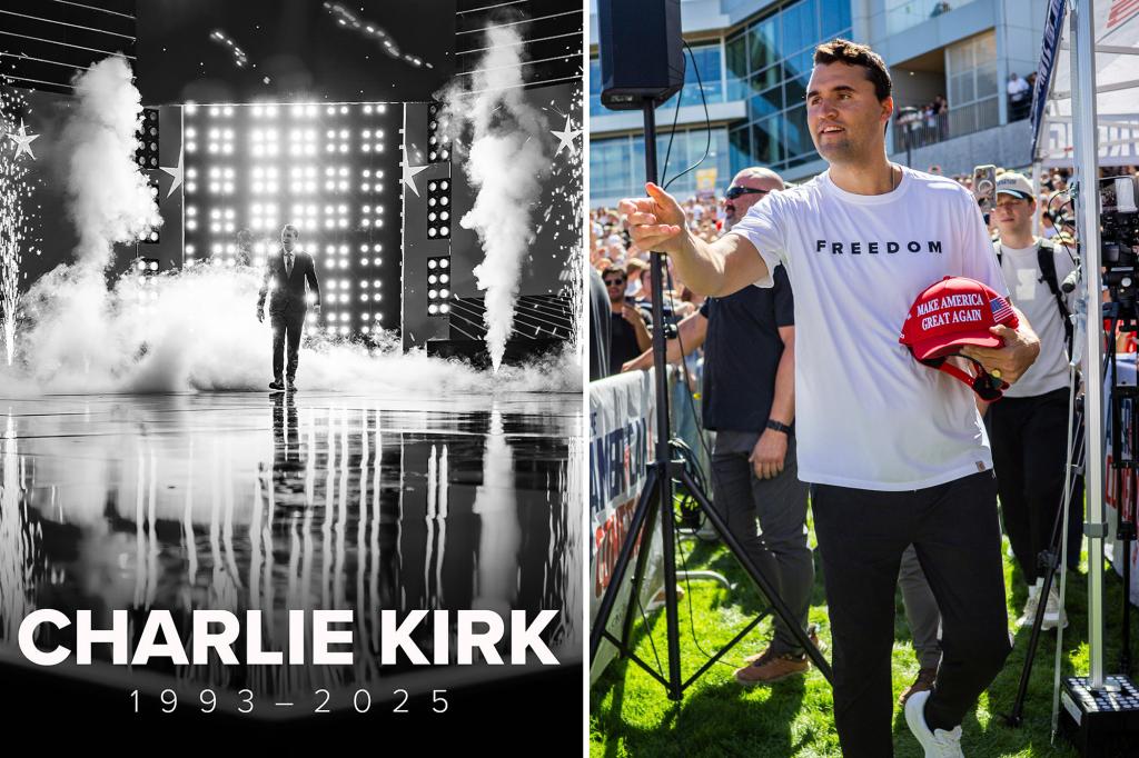 Charlie Kirk remembered as ‘America’s greatest martyr’ by Turning Point USA in touching tribute