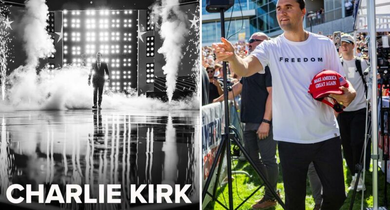 Charlie Kirk remembered as ‘America’s greatest martyr’ by Turning Point USA in touching tribute
