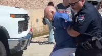 Charlie Kirk 'shooter' seen being dragged away by police