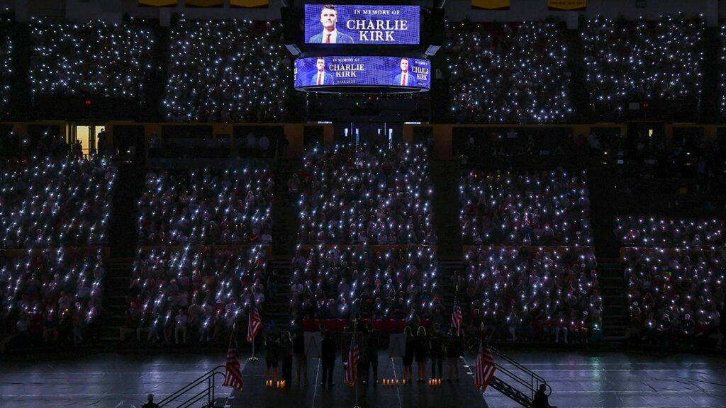 Charlie Kirk vigils held at universities across America following assassination of conservative activist