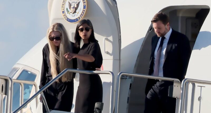 Charlie Kirk's widow reveals Usha Vance's comforting words