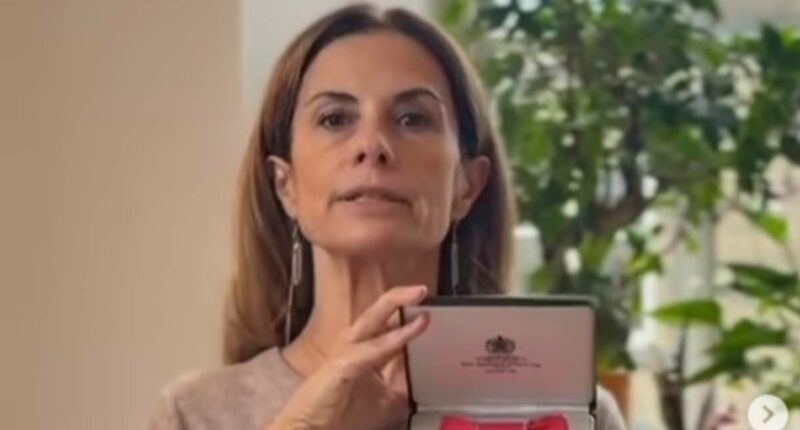 Colin Firth's ex-wife Livia Firth dramatically hands back her MBE
