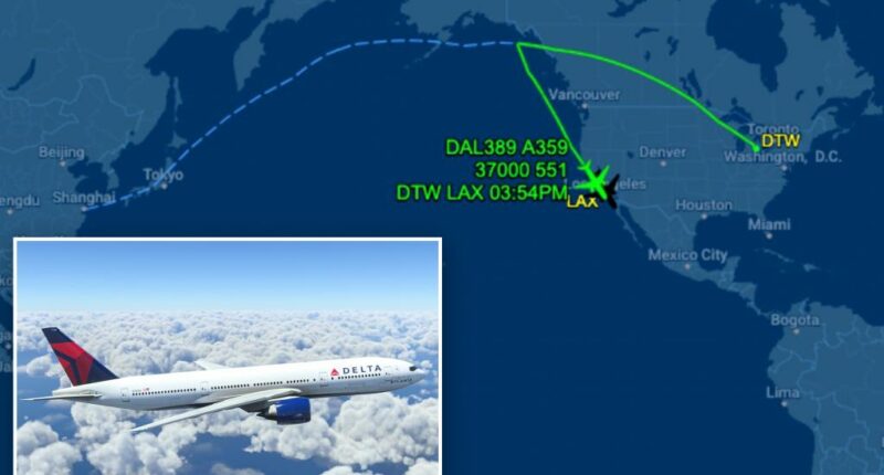 Delta flight takes 2,000-mile detour after pilot fell ill