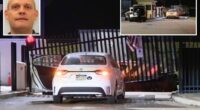 Driver rams car into FBI Pittsburgh HQ's gate in 'an act of terror,' manhunt for suspect underway