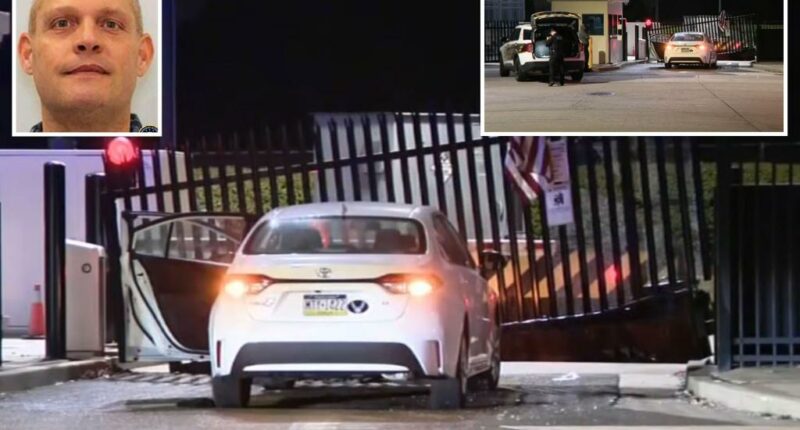 Driver rams car into FBI Pittsburgh HQ's gate in 'an act of terror,' manhunt for suspect underway