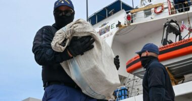 Drug task force seizes record-breaking 1 million pounds of cocaine, denying cartels and narco-terrorists $11B