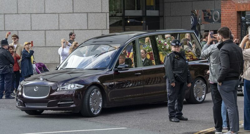 Duchess of Kent's coffin leaves Kensington Palace ahead of funeral