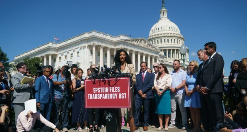 Epstein victims urge Congress to force DOJ to release files