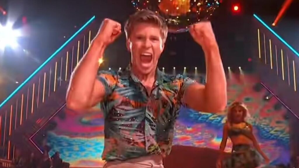 Fans in tears as Robert Irwin honours his late dad Steve on DWTS US