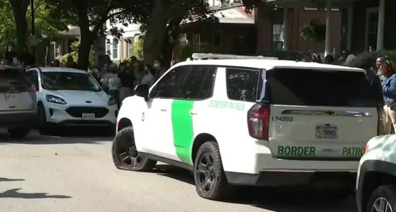 Federal agents forced to retreat on slashed tires after immigration raid confrontation in sanctuary city