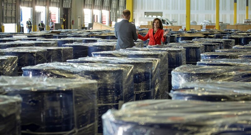 Feds intercept 1,300 barrels of meth precursor chemicals shipped from China to Mexico