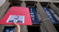 Free speech storm intensifies as Trump goes after Kimmel