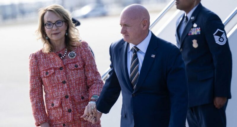 Giffords, Flake call for end to political violence