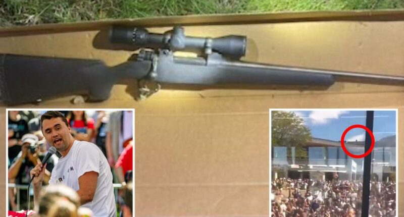 Gun Charlie Kirk shot with revealed