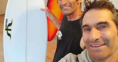 Heartwarming final farewell for shark attack victim