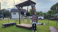 Horror over anti-ICE Halloween display showing effigies of agents