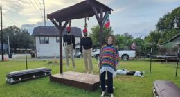 Horror over anti-ICE Halloween display showing effigies of agents