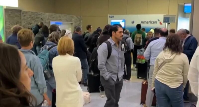 Hundreds of flights canceled and delayed following ground stops