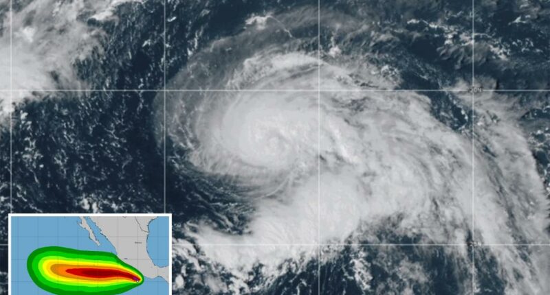 Hurricane Gabrielle forms in Atlantic as Tropical Storm Narda emerges off Pacific coast