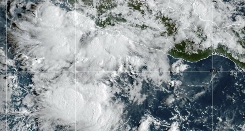 Hurricane forecasters issue warning as tropical storm Mario forms