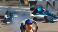 IndyCar driver David Malukas airlifted to local hospital after scary crash