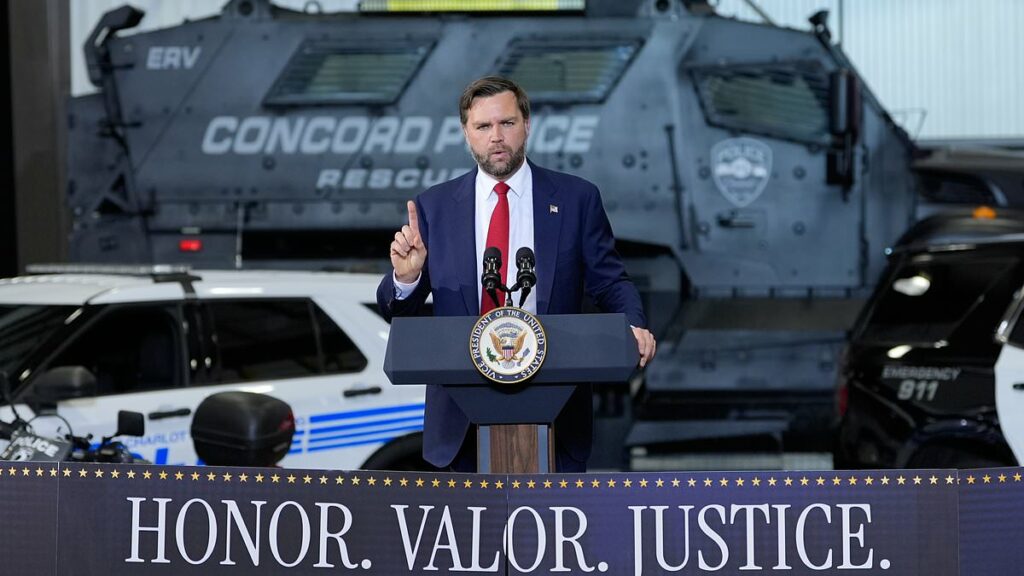 JD Vance tells left-wing to go 'straight to hell' after ICE shooting