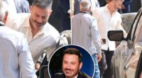 Jimmy Kimmel arrives to ABC studios ahead of talk show return