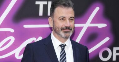 Jimmy Kimmel rips Brendan Carr, Trump in  tearful return to late night