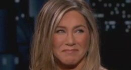 Jimmy Kimmel's pal Jennifer Aniston reacts to host's big TV return