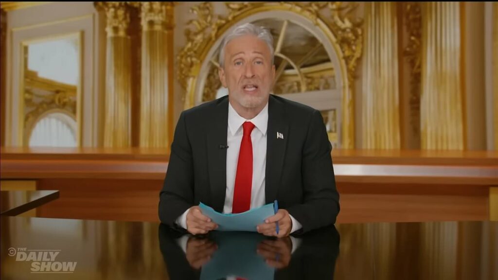 Jon Stewart leads late night defense of Jimmy Kimmel with mockery