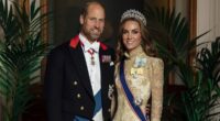Kate Middleton wows in lace gown at state banquet for the Trumps