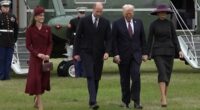 Kate's subtle gesture when walking next to William