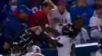 Lamar Jackson shoves Bills fan as touchdown celebration turns ugly