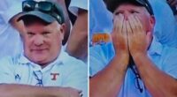 Lifelong Vols fan goes viral for animated reactions during Tennessee-Georgia football game: 'I got Coldplayed'