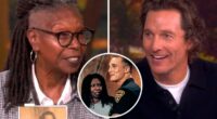 Matthew McConaughey Admits on ‘The View’ That He “Bummed Way Too Many Cigarettes” Off of Whoopi Goldberg While Shooting ‘Boys on the Side’: “I Should’ve Just Bought My Own Pack”