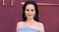 Michelle Dockery reveals she's PREGNANT at Downton Abbey premiere
