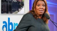 NY AG Letitia James slapped with summons for having illegal fence by Brooklyn brownstone at center of federal mortgage fraud probe