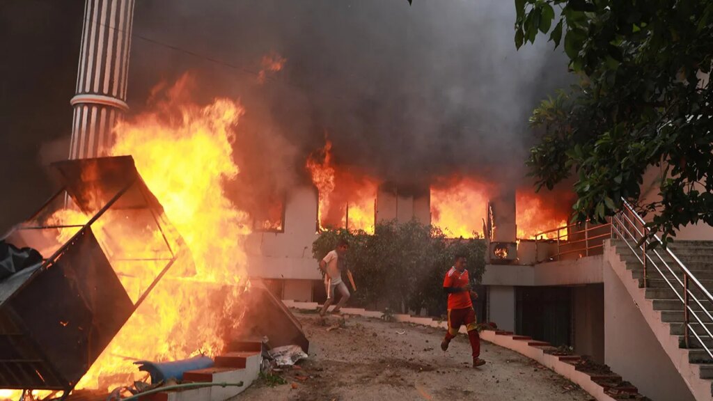 Nepal's prime minister resigns as rioters burn leaders' homes