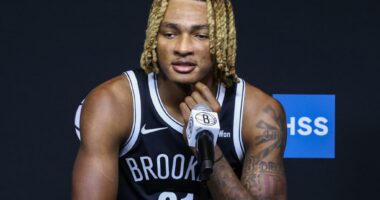 Nets' Noah Clowney visibly bigger after reshaping body: 'Looks great'